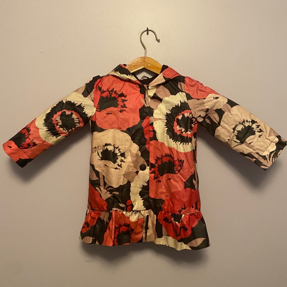 Baby gap fleece lined raincoat.